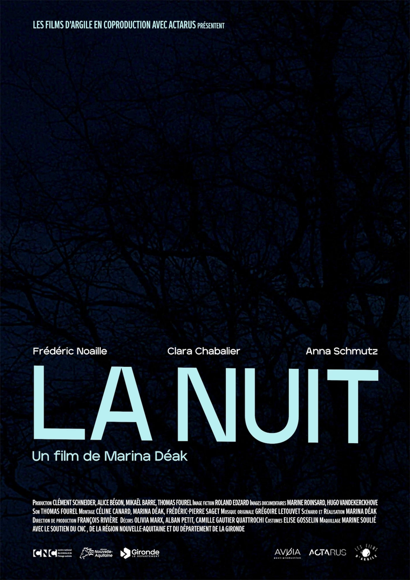 La Nuit (Les Monteuses et monteurs associ&eacute;s)